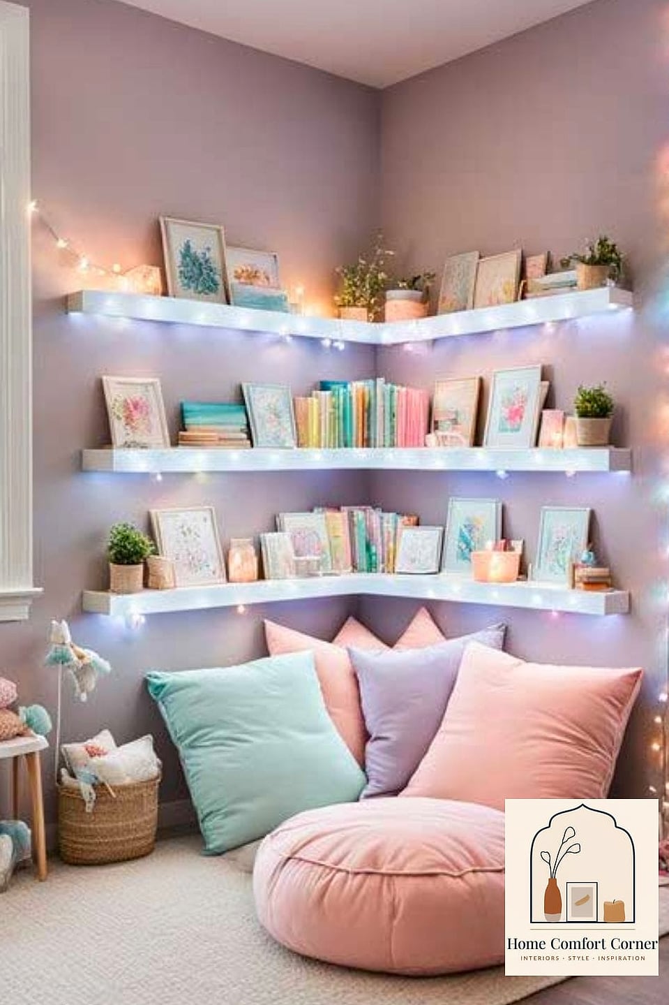 A Cozy Reading Nook With Layered Textiles