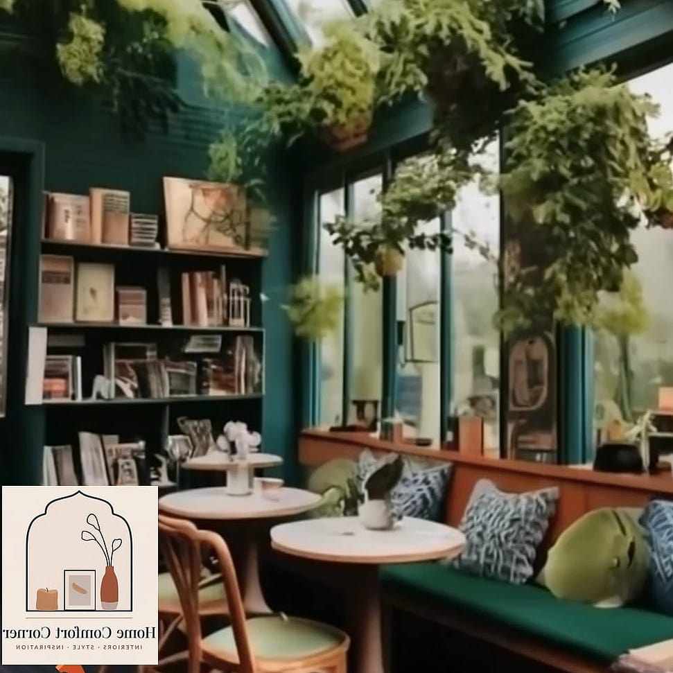 Cozy Reading or Lounge Corner Near the Kitchen