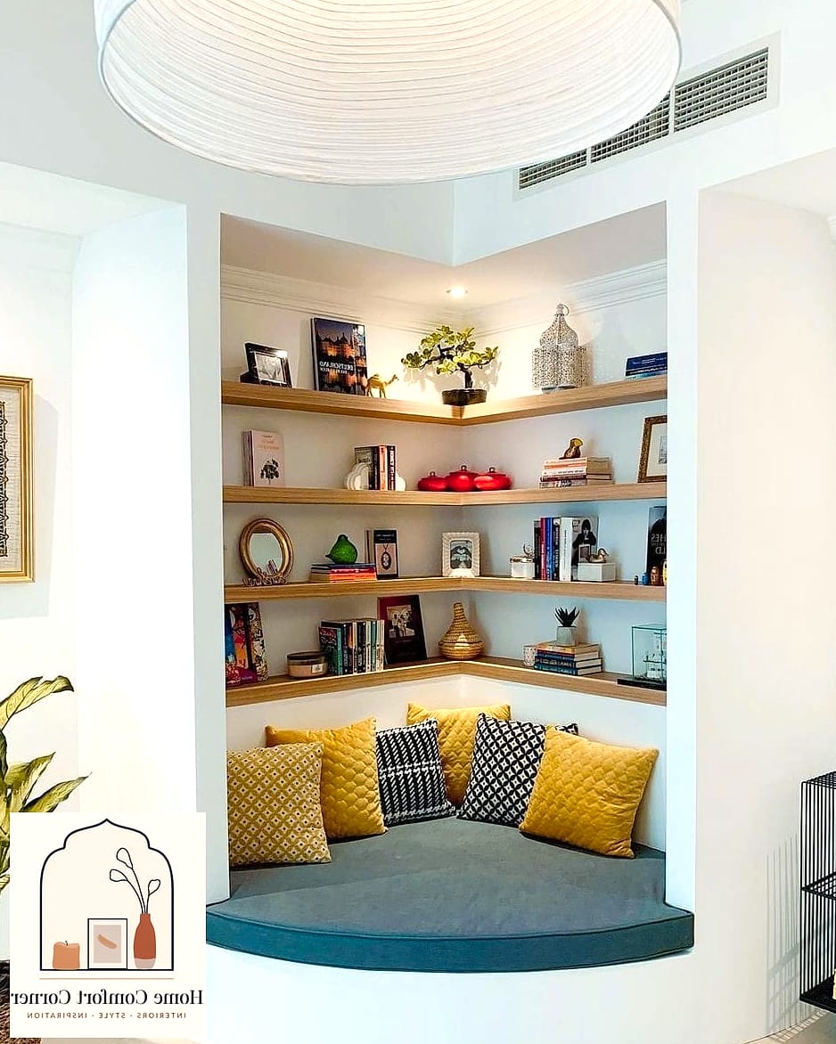 A Cozy Reading Nook Using Just One Chair