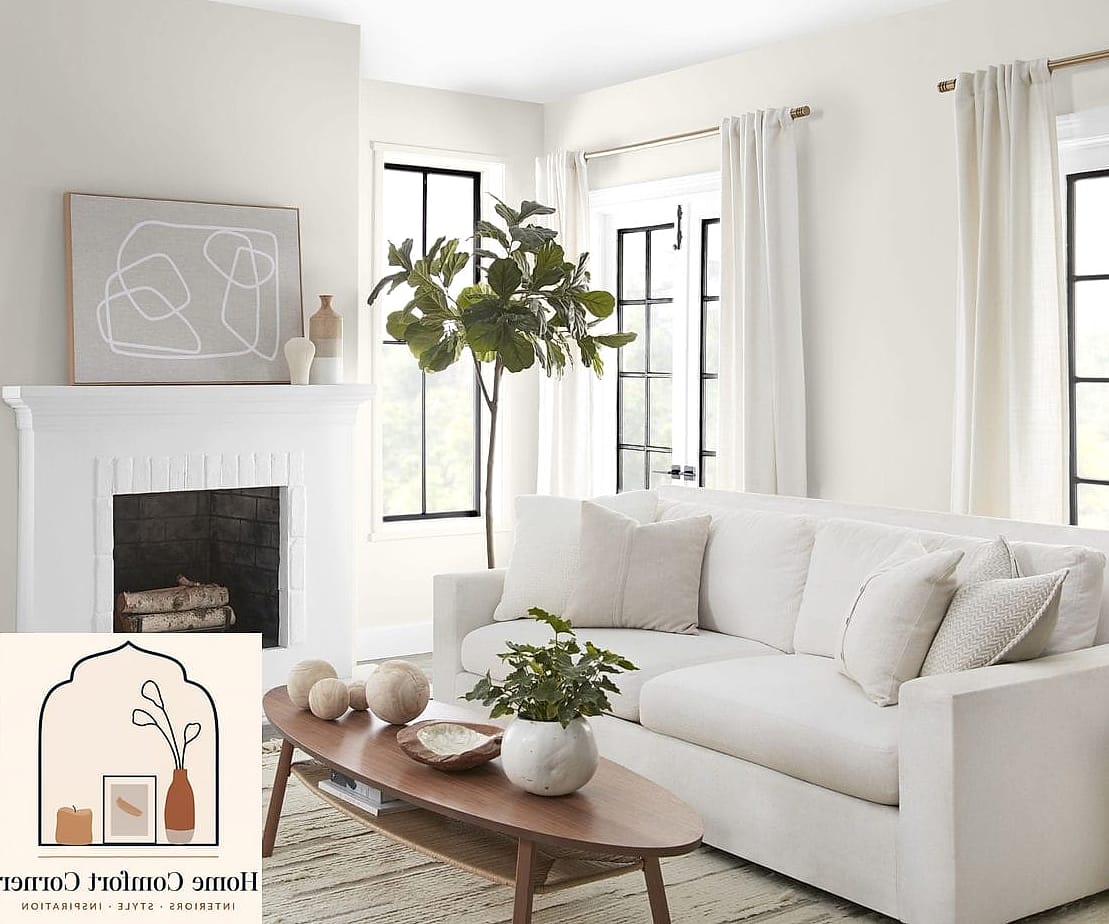 14 Aesthetic Room Paint Ideas Perfect for Every Home Style 5 Creamy Off-White for Timeless Simplicity
