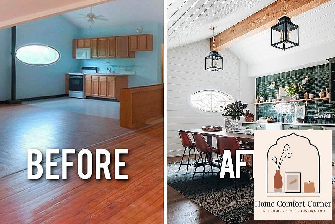 Create a Built-In Look With Stock Cabinets