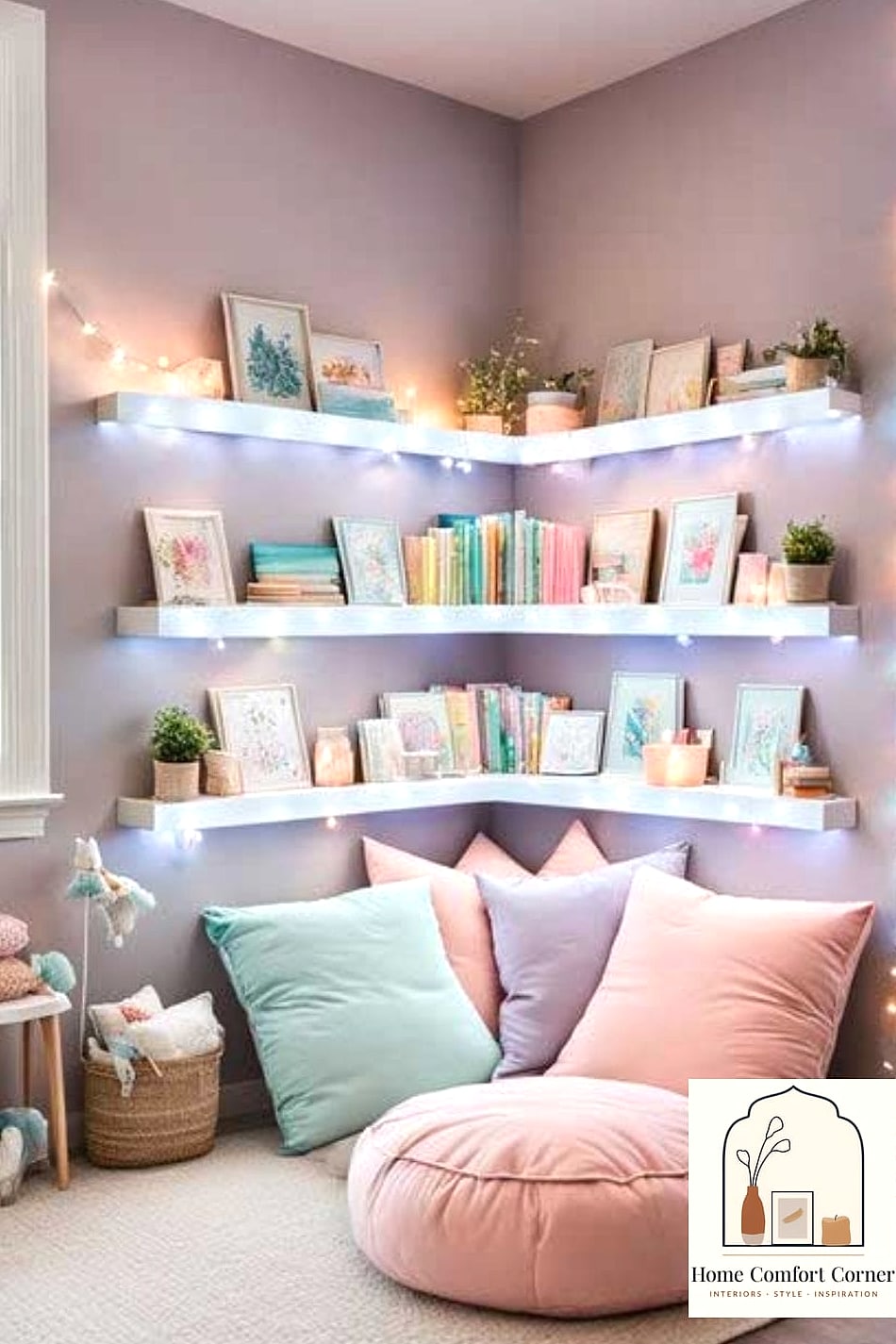 Create a Cozy Reading Nook in an Unused Corner