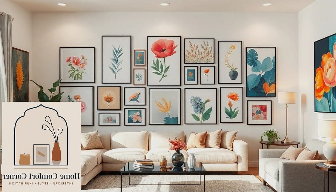 Create a Gallery Wall With Mismatched Frames