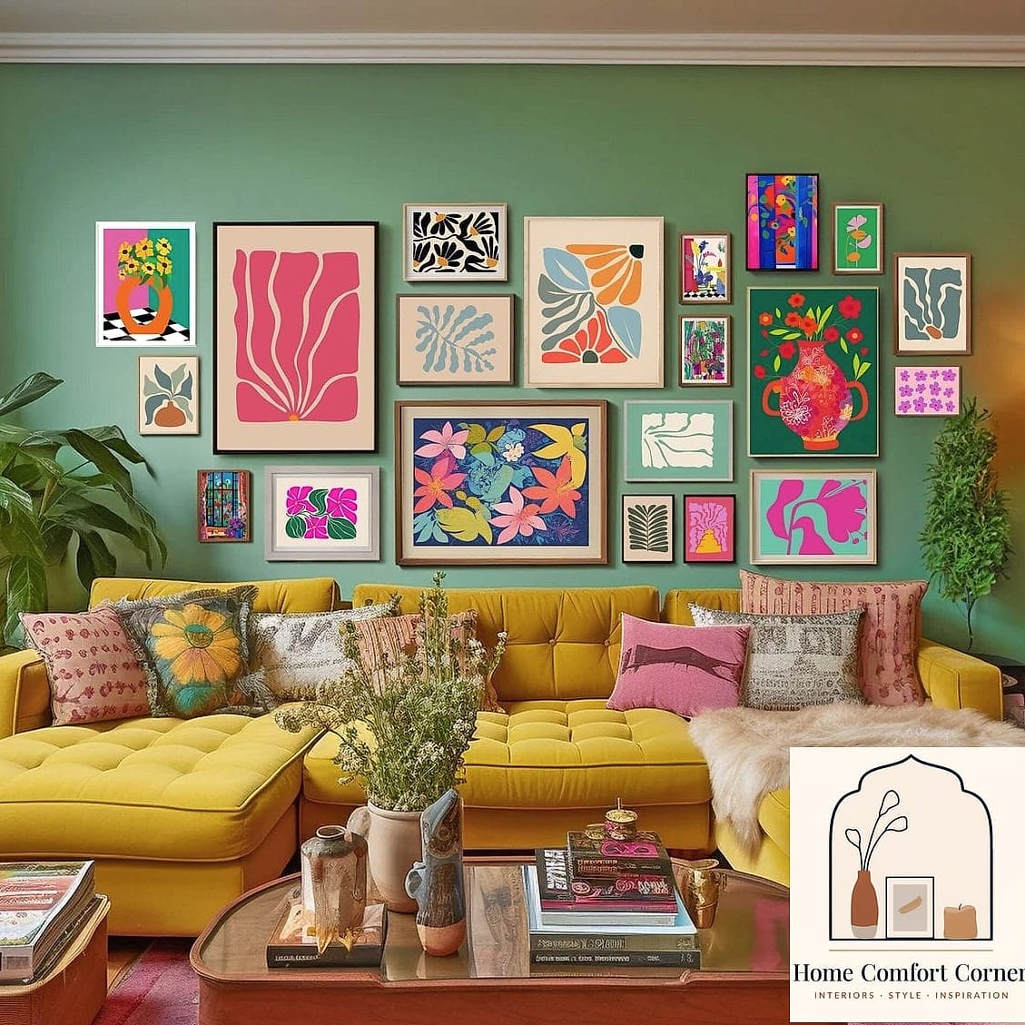 Create a Gallery Wall With Intention, Not Randomness