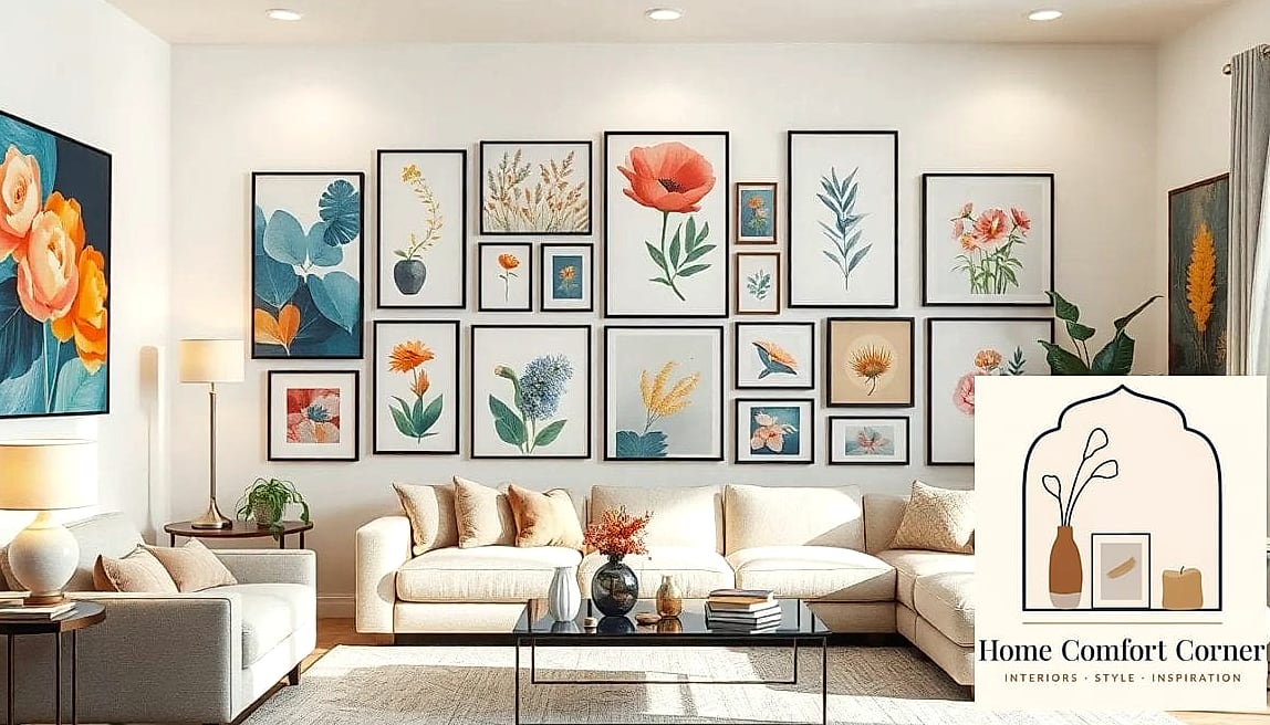 27 Stunning Cheap Room Decor Ideas for Every Budget 4 Create a Gallery Wall with Free Prints