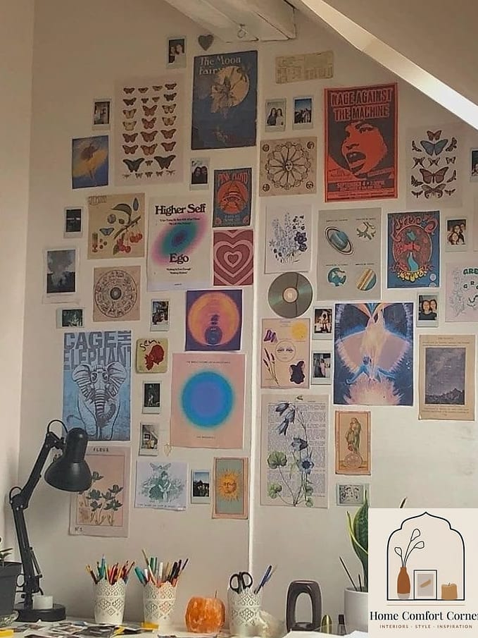 Create a Poster Gallery Wall With Mixed Sizes