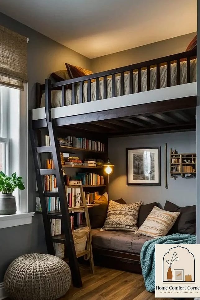 Create a Reading Nook Under the Eaves