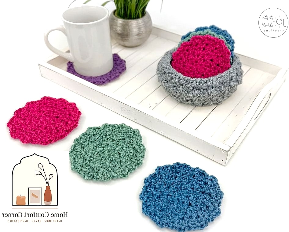 Crochet Coasters Set