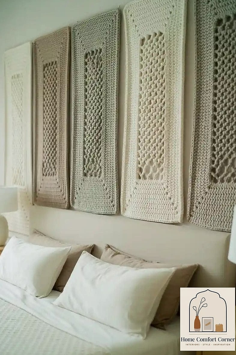 Crochet Headboard Accent