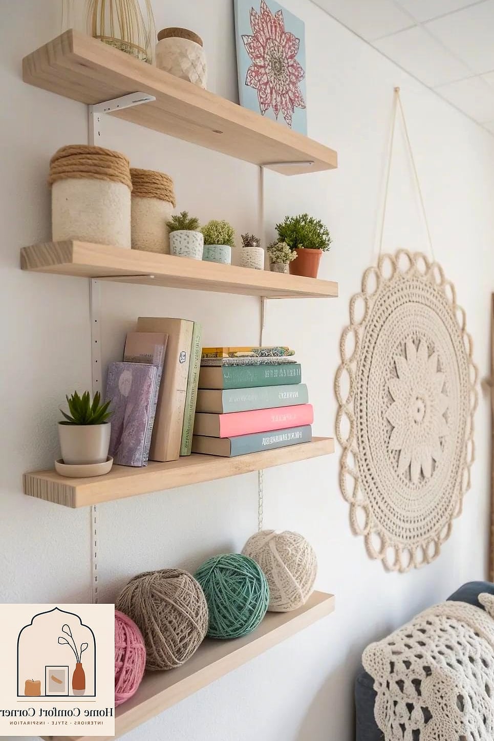 Crochet Shelf Edging