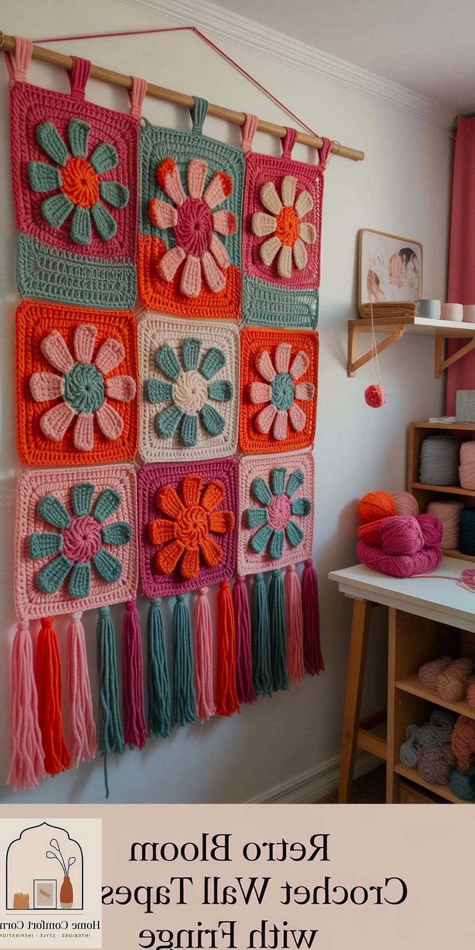 Crochet Wall Tapestry