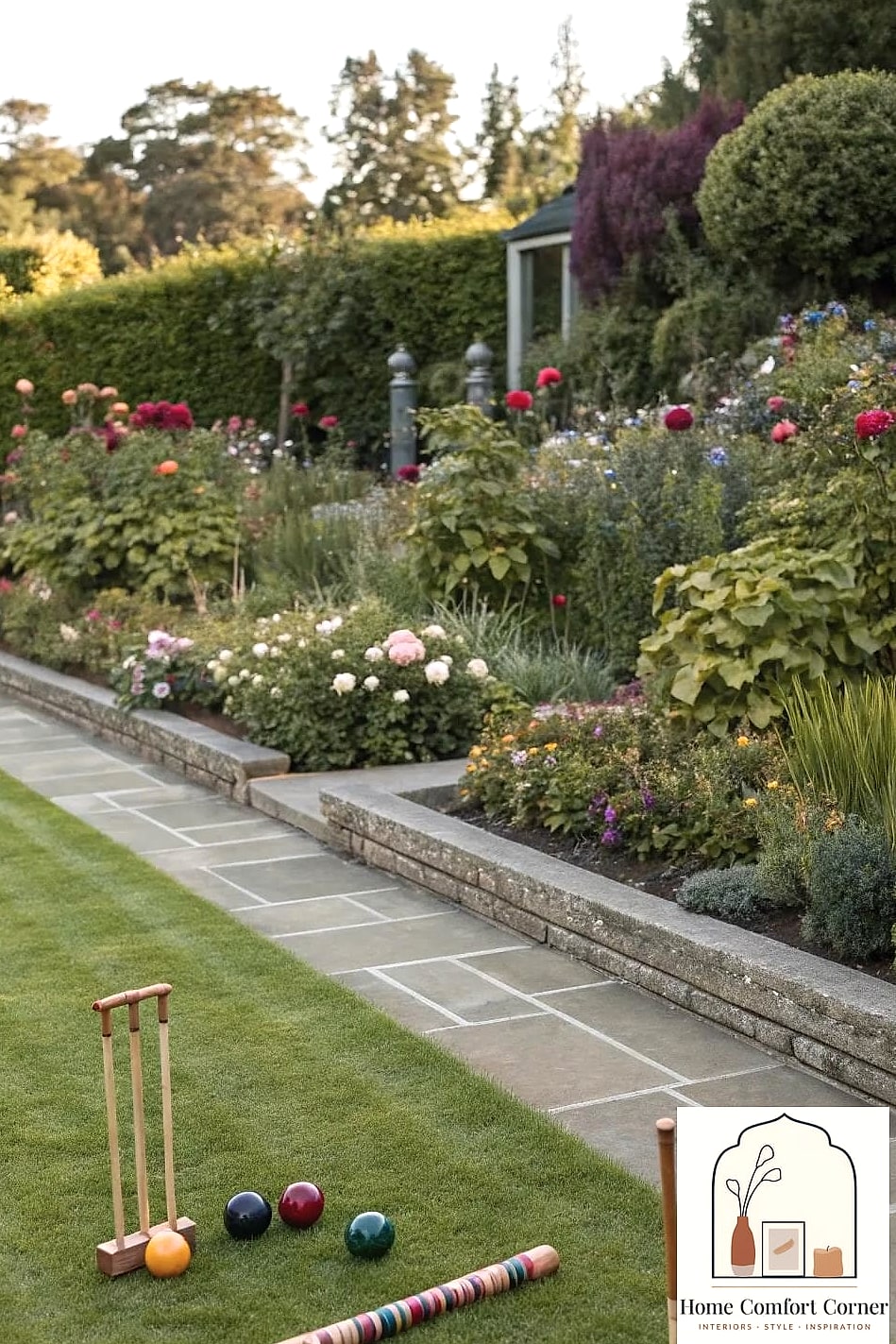 Croquet and Lawn Game Decor