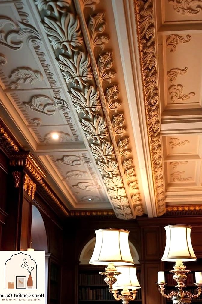 27 Classic Room Decor Ideas That Will Transform Your Space 2 Crown Molding on the Ceiling Line