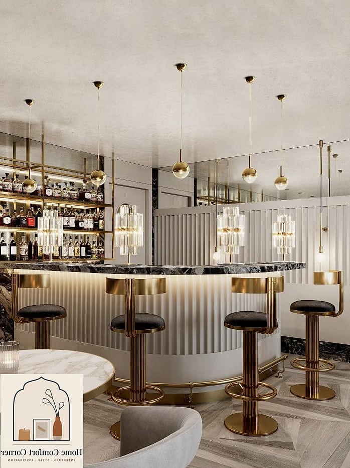 19 Boutique Interior Design Ideas Perfect for Every Home Style 10 A Curated Bar Cart or Coffee Station
