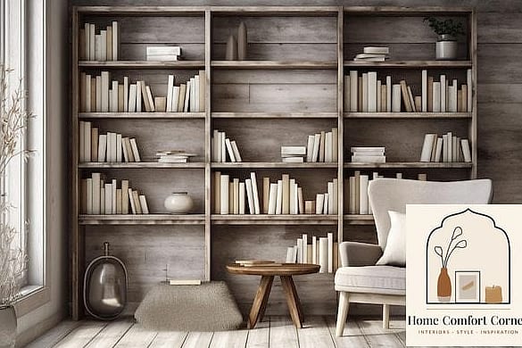 Curated Bookshelf Styling