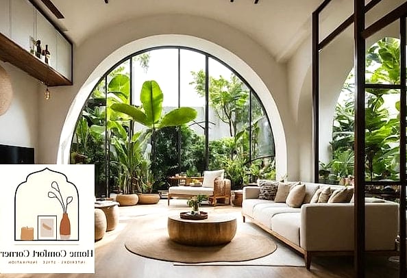 Curated Greenery Throughout the Home
