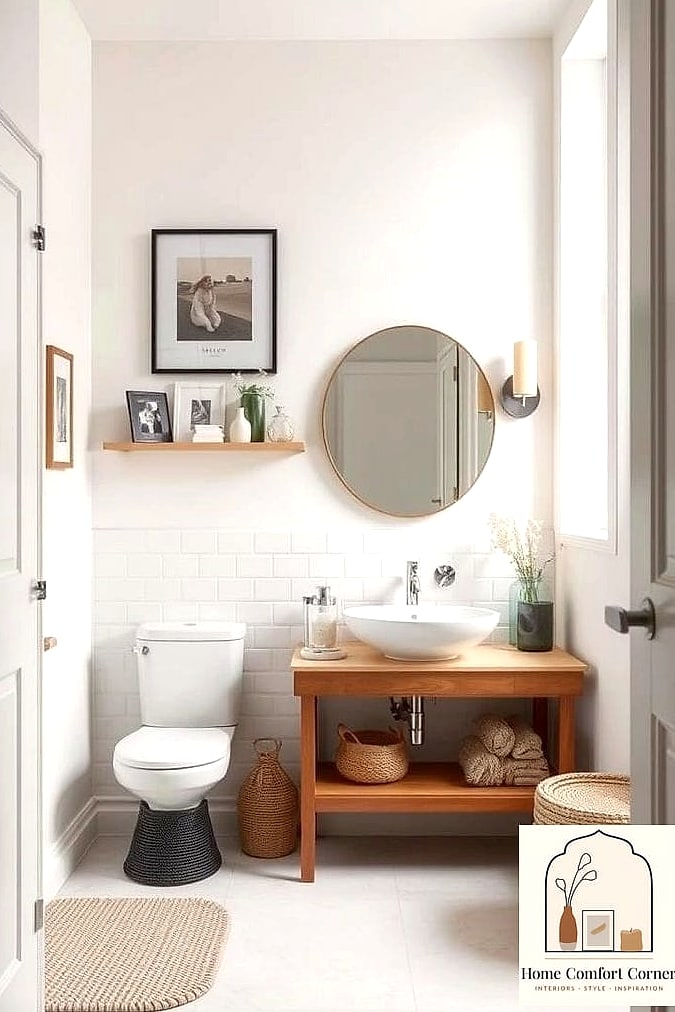 Curated, Uncluttered Countertops