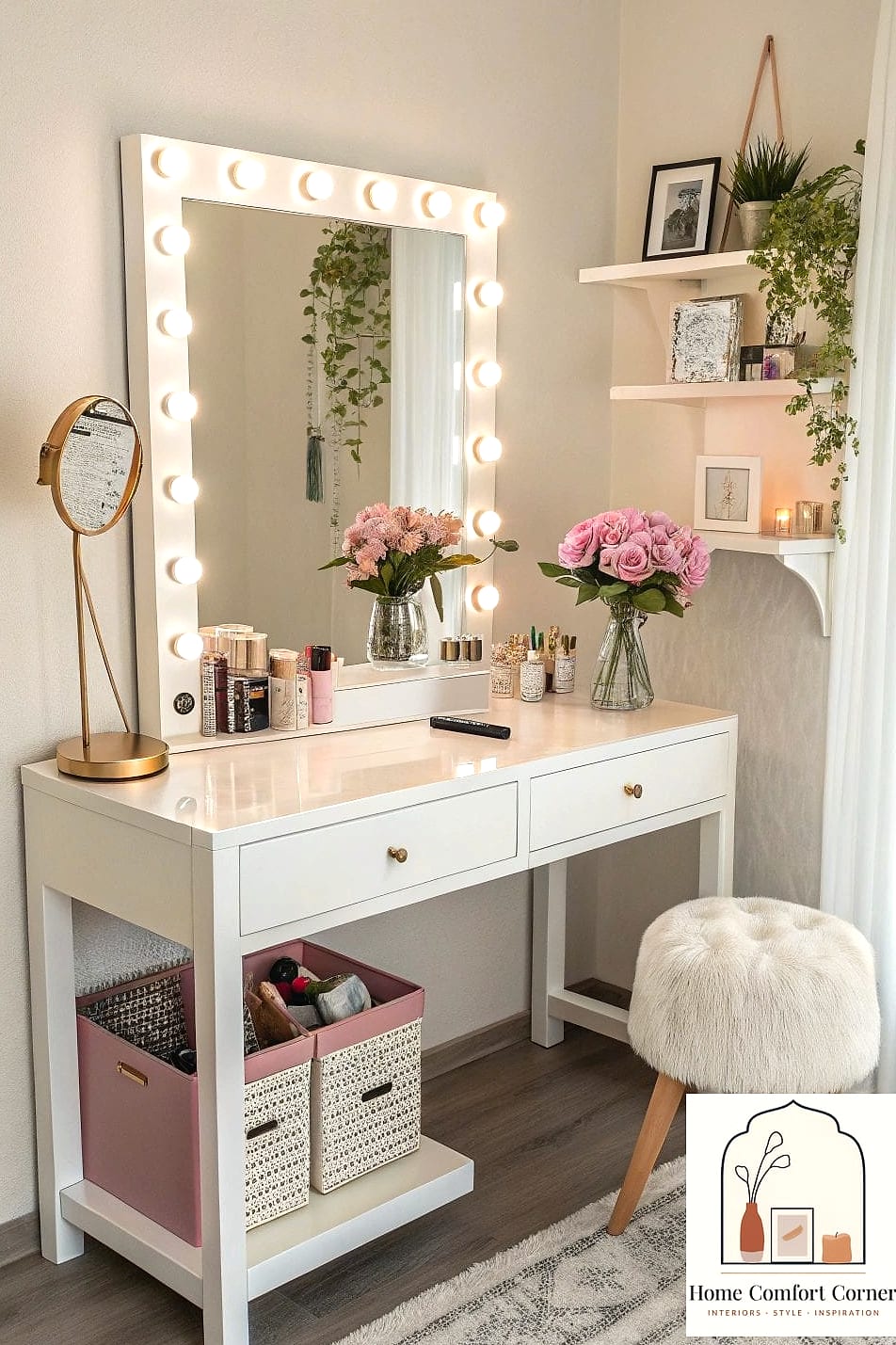 Curated Vanity Tray or Dresser Styling