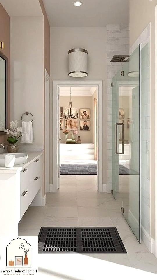 Curbless Walk-In Shower