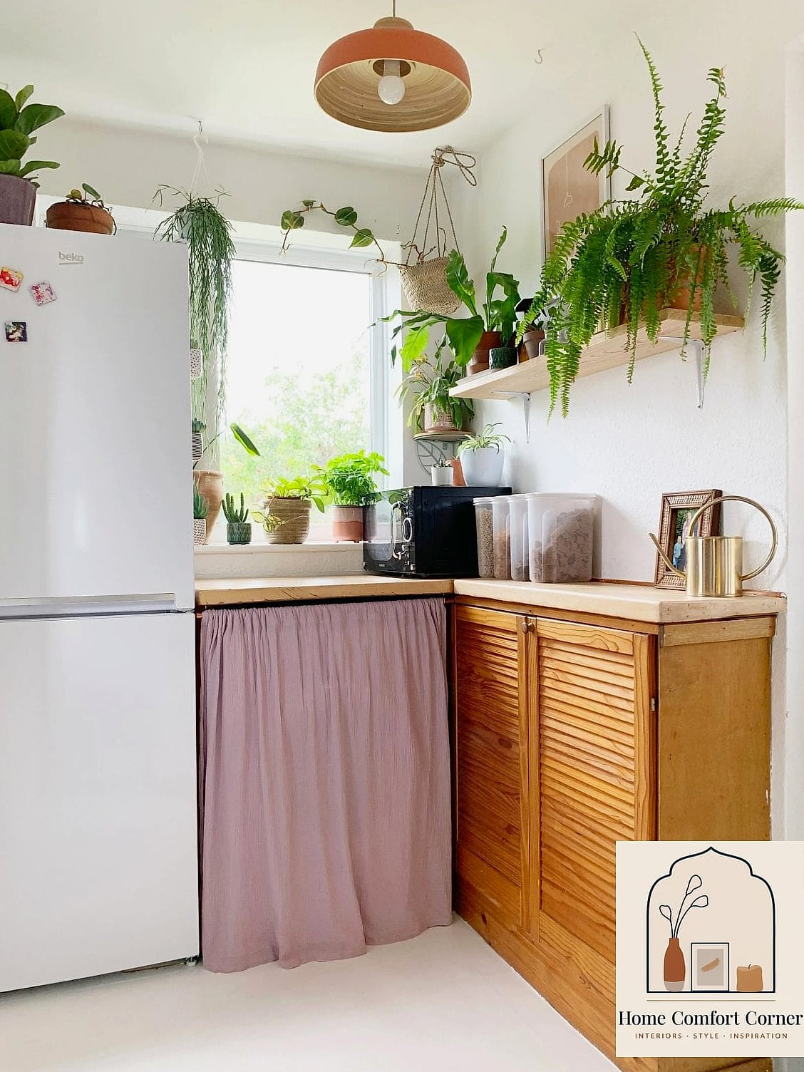 21 Creative Cute Home Decor Ideas You Haven't Seen Before 6 Curtained Cabinet Fronts