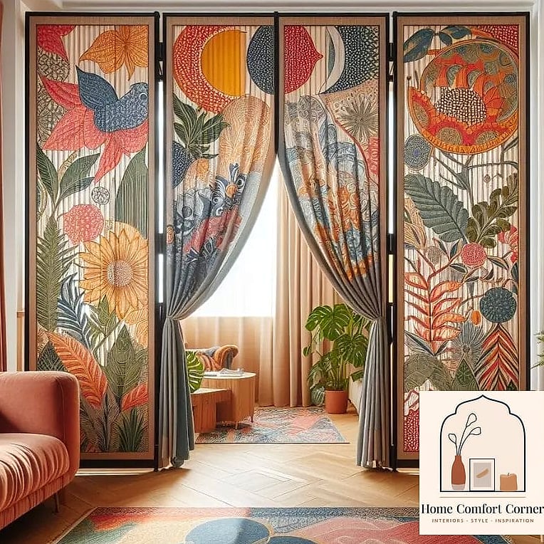 Curtains That Wrap Around a Corner