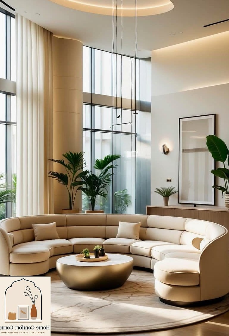 Curved Furniture Silhouettes