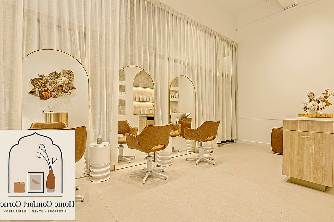 14 Hair Salon Interior Design Ideas to Steal From Interior Designers 5 Curved Furniture and Soft Edges