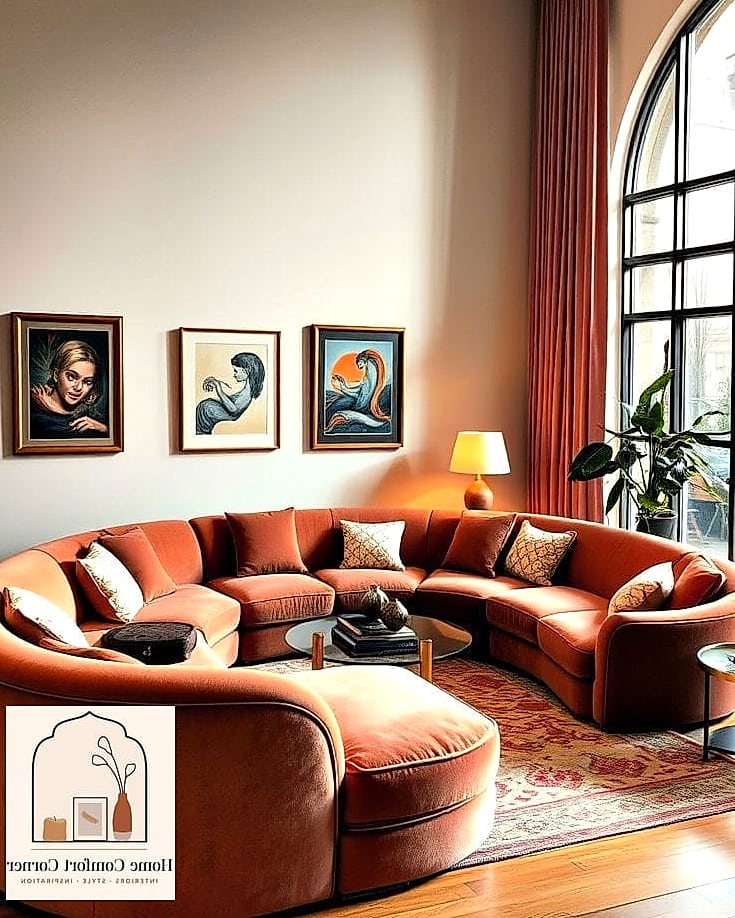 Curved Furniture Silhouettes