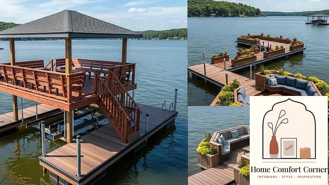 A Custom Dock Sign With Coordinates Instead of a Name