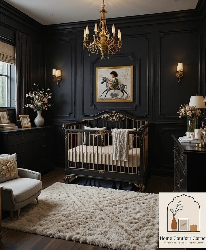 Dark and Cramped Nursery Opened Up With Light