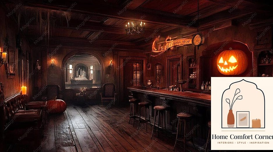 9 Saloon Decor Interior Design Before and After Transformations to Inspire 9 A Dark, Cramped Den Opens Up Into a Moody Saloon Retreat