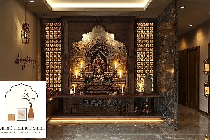 From Dark Hallway Corner to Marble Backlit Niche