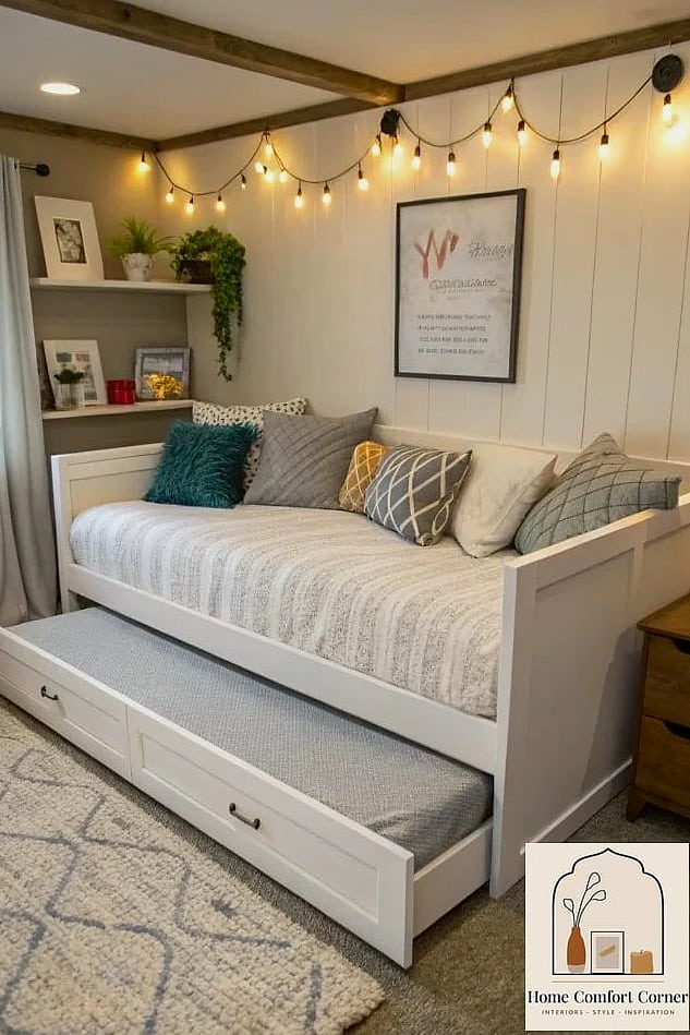 13 Room Ideas For Small Rooms Ideas From Homes We Absolutely Love 5 A Daybed That Works As A Sofa