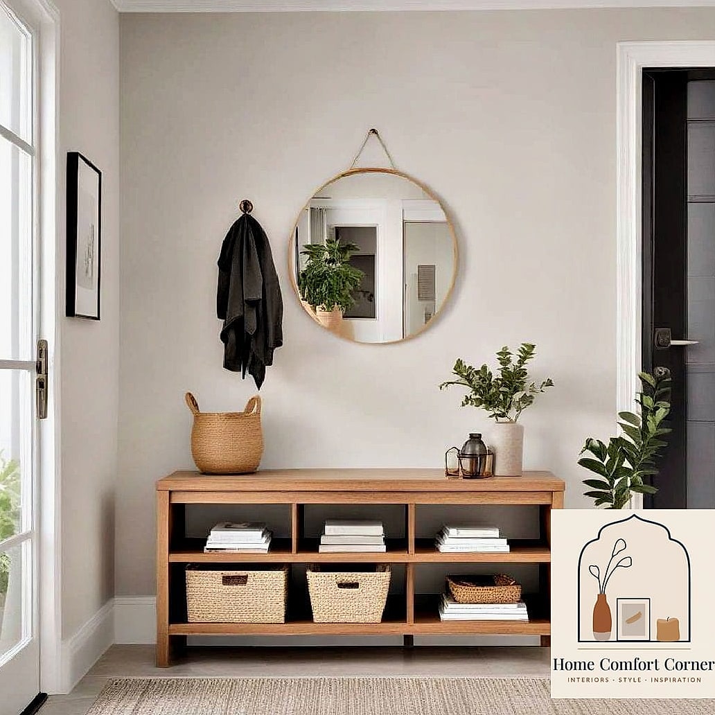 Declutter Your Entryway With a Single Drop Zone