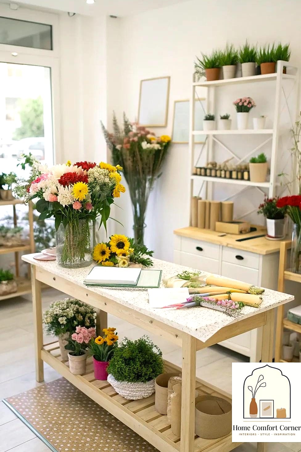 A Dedicated Flower Prep Station