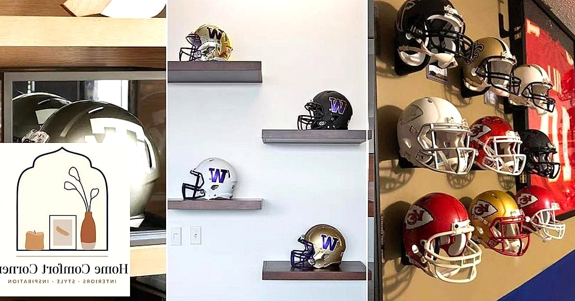 A Dedicated Helmet Display Shelf