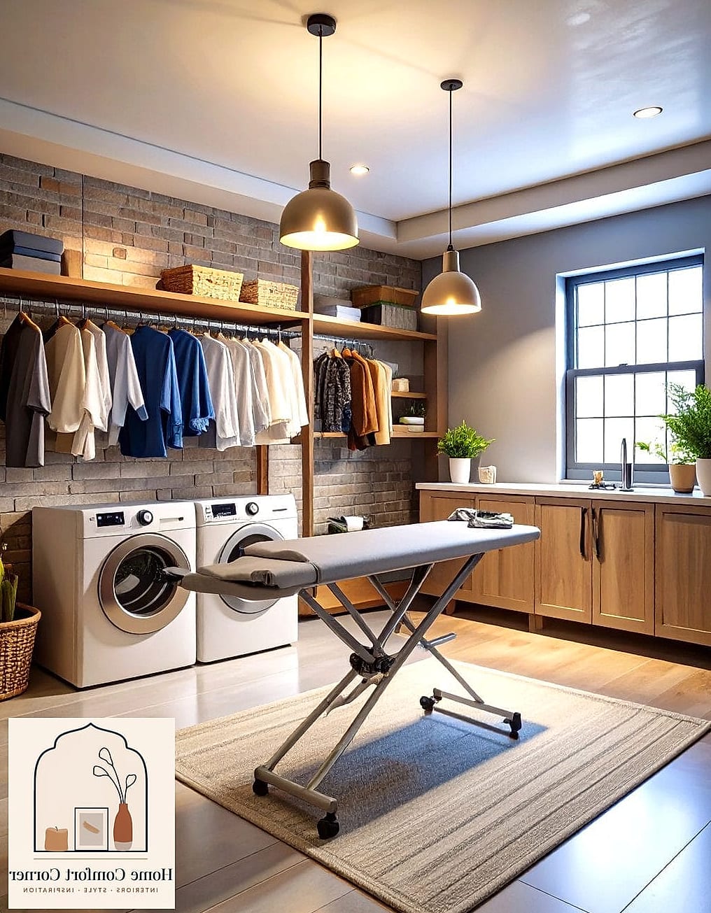 20 Wash Room Ideas Laundry Ideas to Upgrade Your Home This Weekend 10 A Dedicated Ironing Station