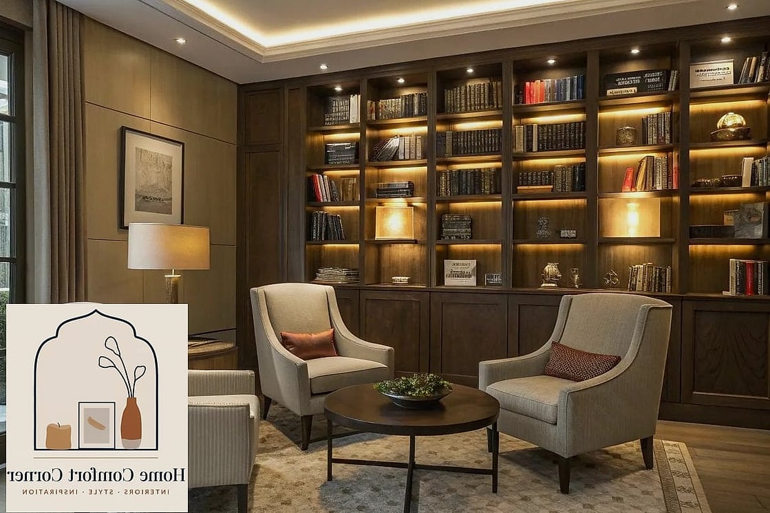 A Dedicated Reading and Video Call Nook