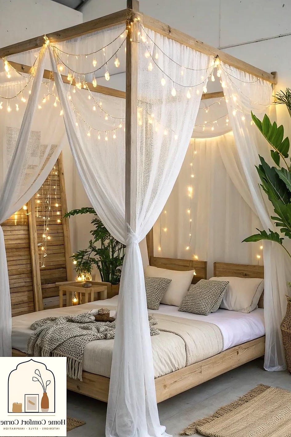 DIY Canopy Bed Frame