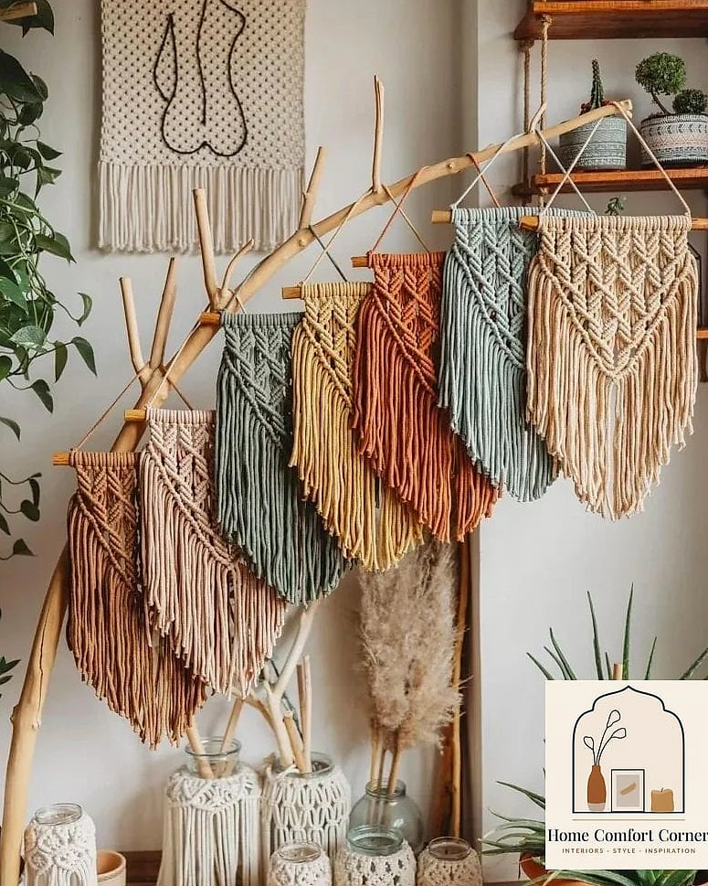 DIY Macrame or Yarn Wall Hanging