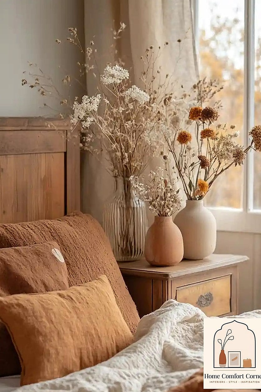 Dried Flower and Pampas Grass Arrangements