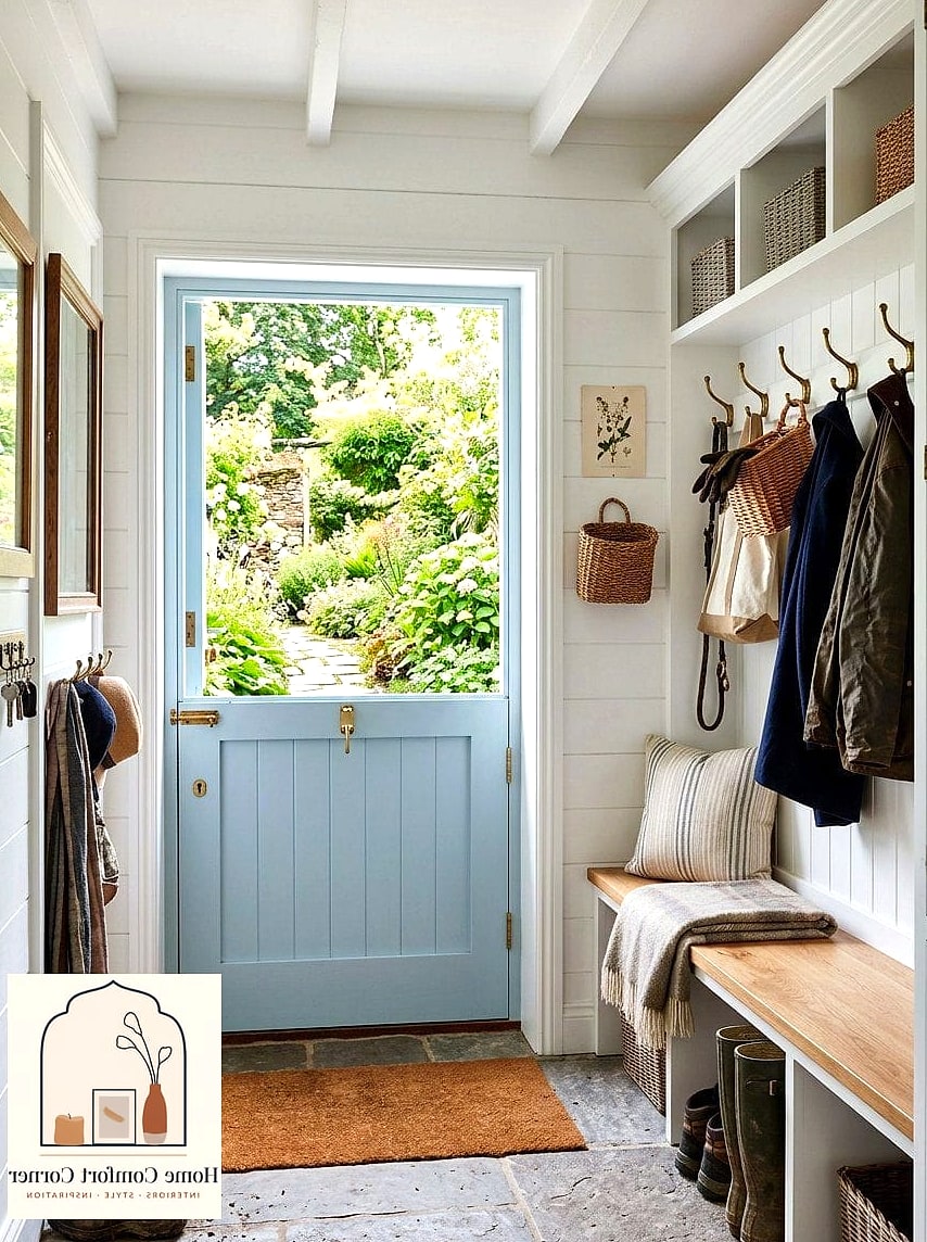 16 Mudroom Decor Photos That Will Inspire Your Next Project 12 Dutch Door Entry