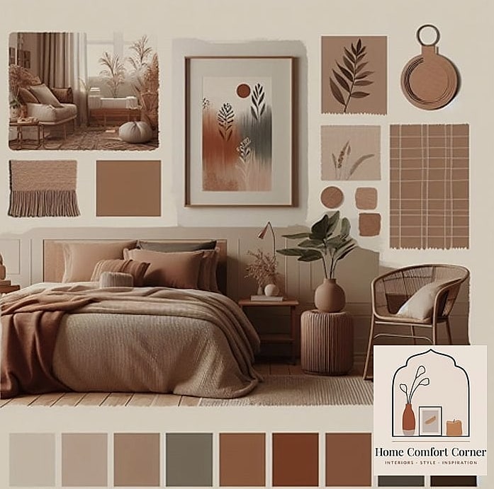 Earth Tone Boho Boy's Room