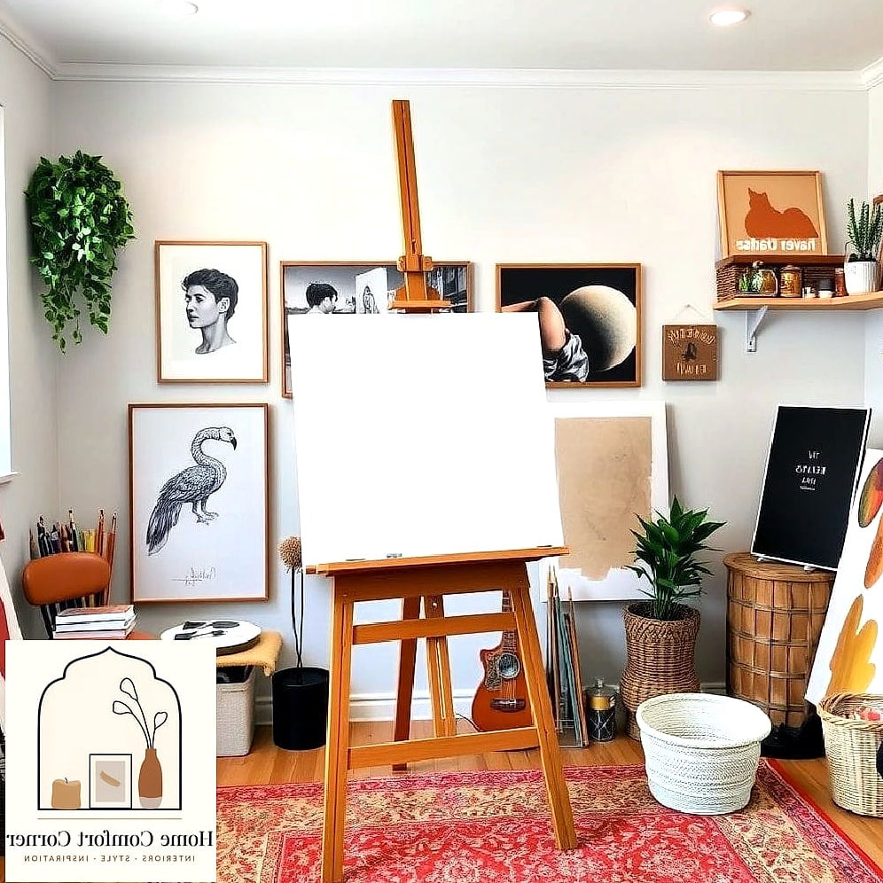 Easel-Centered Layout