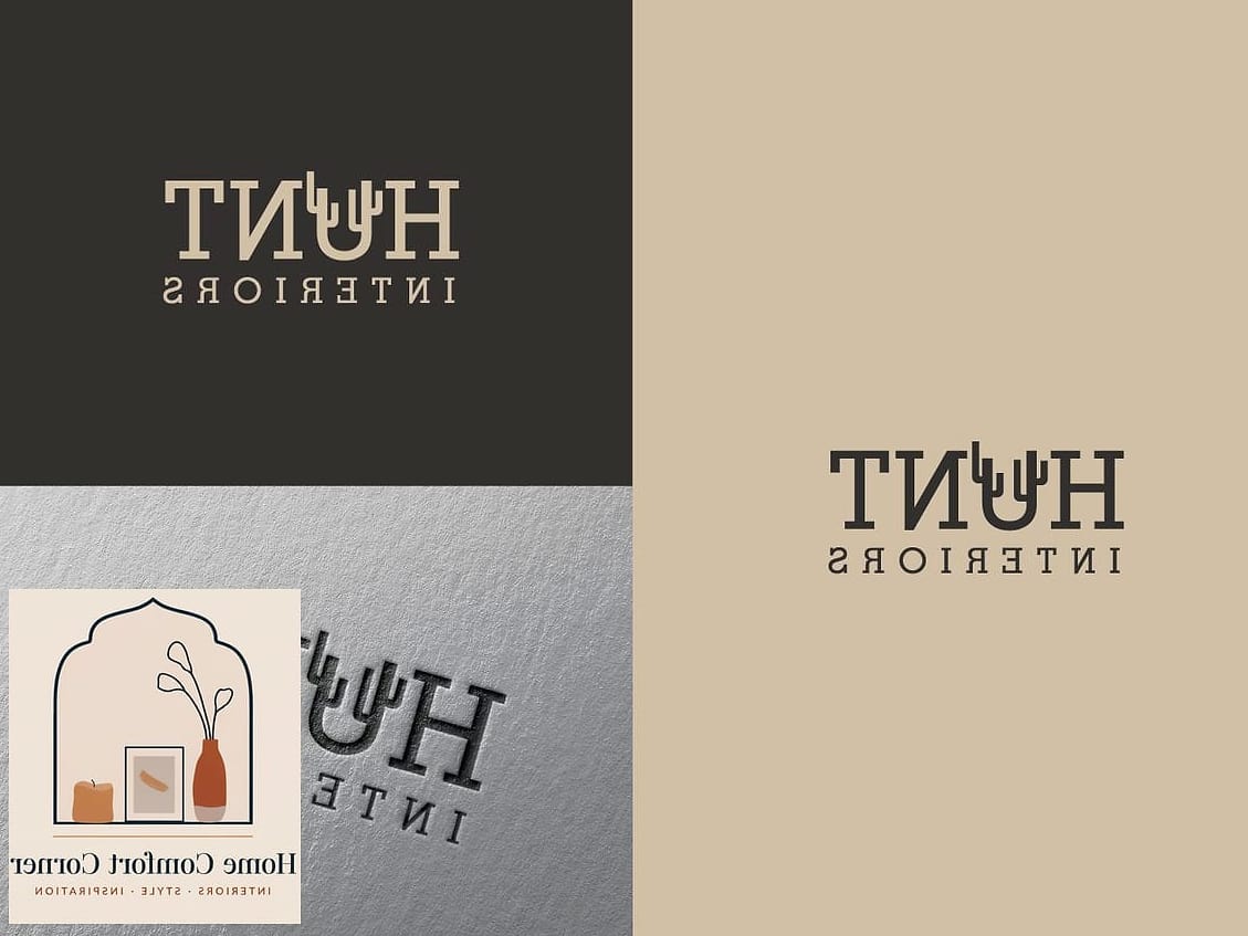 15 Beautiful Interior Design Logo Inspiration Photos Worth Saving 8 Elegant Serif Wordmark Only