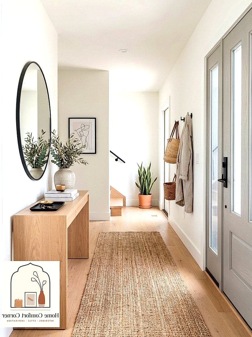 An Entryway With Just the Essentials