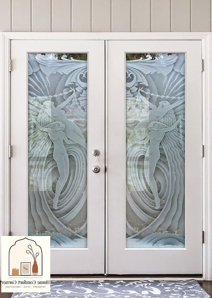 Etched or Frosted Glass Details