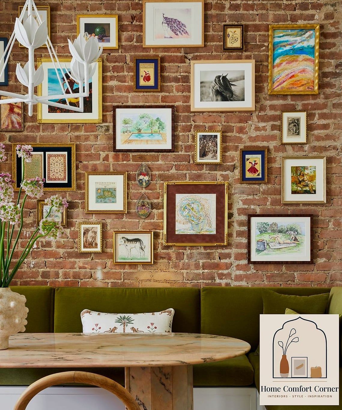 Exposed Brick Accent Wall