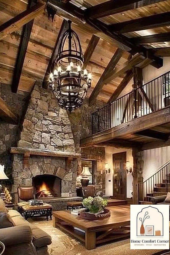 7 Rustic Home Decor Ideas That Will Transform Your Space 3 Exposed Wood Beams