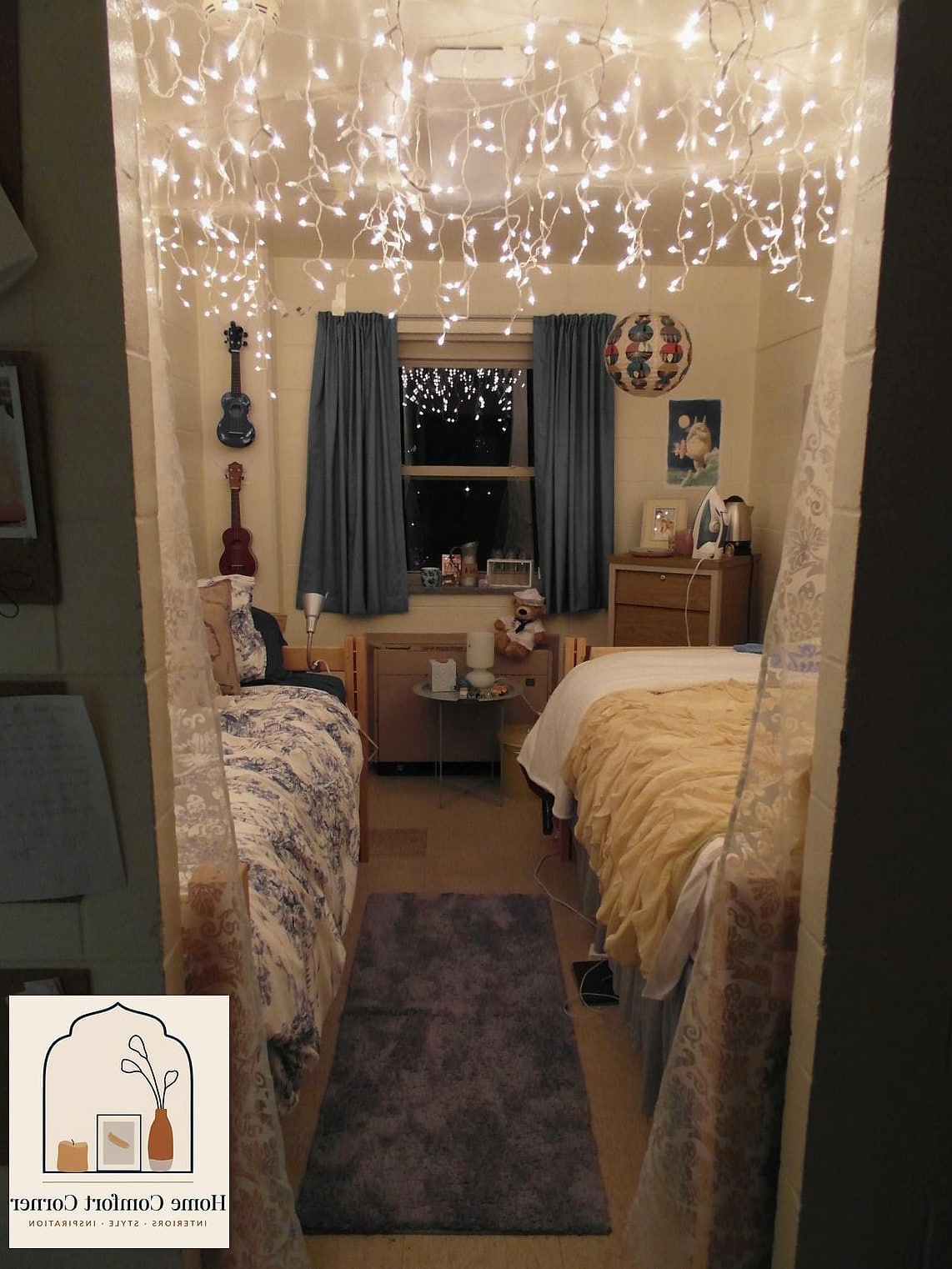 Fairy Lights Inside a Glass Jar